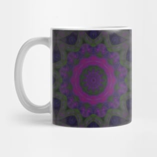 Purple Mandala Flower Boho Mug